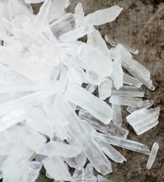 Methamphetamine crystal
